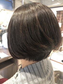 アース 中野店(HAIR&MAKE EARTH)の写真/中野☆人気美容院♪低アルカリで髪に優しい★傷んだ毛先もトリートメントをしたような仕上り♪