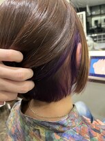 バズ(BuZZ)&nbsp;ミニボブ&インナーカラー