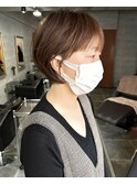 20代30代40代◎小顔骨格矯正ショート【麻生/札幌ショート/白髪】