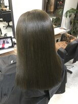 ラフ 難波店(LAFF)&nbsp;#黒髪#ボブルフ#ネビージュ#小顔#ワンレン