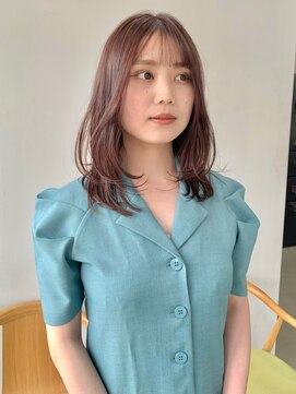 ヘアー アイス 御器所本店(HAIR ICI) 韓国ヘア似合わせレイヤーカット前髪顔周りカット大人美人