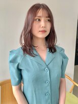 ヘアー アイス 御器所本店(HAIR ICI) 韓国ヘア似合わせレイヤーカット前髪顔周りカット大人美人