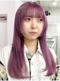 バイオレットピンク☆ [新宿駅/デザインカラー/シルキーベージュ