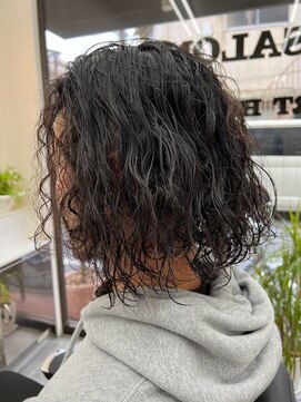 ヘアーサロンサトウ メンズマンバンスタイル ＃平井＃理容室＃バーバー＃メンズ