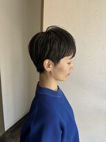 ヘアスペースブルーム エボリューション 庄内店(HAIR SPACE BLOOM evolution) 【庄内/ショート】ベリーショート・白髪ぼかしハイライト