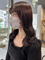 ヘアーアンドメイク ビス(HAIR&MAKE bis)&nbsp;卒業後カラーにも！ワンカラーでレッドカラー【立川/沙久楽】