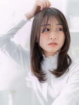 モッズヘア 越谷(mod's hair)&nbsp;艶カラーバレイヤージュ内巻きワンカールTb7越谷20代30代40代