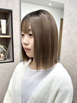 リベストバイジェービー 稲毛(li best. byjb) セミディ/シアーカラー/カール【稲毛/稲毛駅】