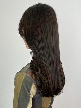 アルバム 新宿(ALBUM SHINJUKU) くびレイヤーエモージュ美髪グレーベージュ_ba485372