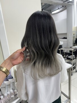 アライブ ハラジュク(ALIVE harajuku) グラデーションカラーバレイヤージュインナーカラー　ryota