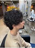 ダークアッシュ/韓国マッシュ/ニュアンスパーマ[錦糸町駅/men's]