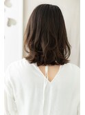 黒髪ウェットヘア小顔くびれミディアムウルフZ大宮20代30代40代