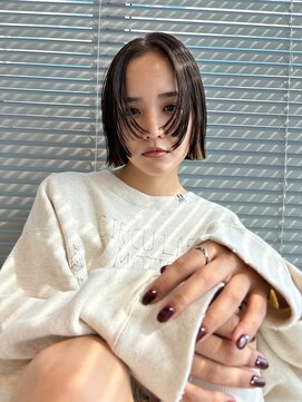 チクロヘアー(Ticro hair) 【Ticro大石】design brown