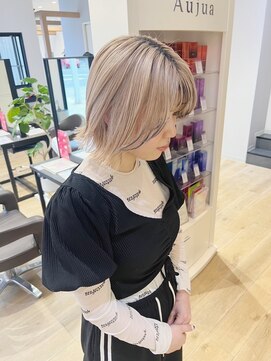 チェレ アズーリ 狭山店(Chere azuri) ☆ブリーチ・ルーツカラー・エンドカラー・ミルクティー☆