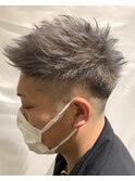 ツーブロック　ブリーチデザイン◎20代30代