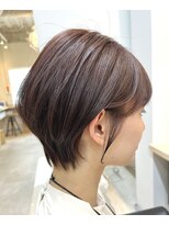 デイズ ヘアー デザイン(DAY'S hair design)&nbsp;ショートボブ＆ピンクブラウン【西田辺・イルミナカラー・小顔】