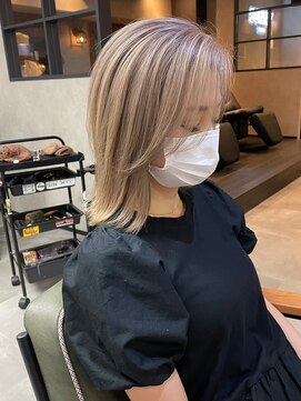 サニー 渋谷(SUNNY) 美髪/ホワイトグレージュ/ネビージュ[渋谷/渋谷駅]