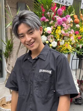 メンズサロン キング 高槻店(Men’s salon K!ng) 波巻きツイストスパイラルパーマ/フェザーパーマ/眉毛/メンズ