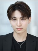 ニュアンスパーマコンマバングセンターパートフェザーパーマ韓国