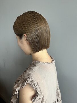 ヘアーエスクールシーユー 枚方T-SITE店(hair S.COEUR×Cu) コンパクトボブ#大阪枚方美容室