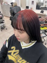 アルメリア 池袋(Arumeria) デザインカラーケアブリーチレイヤーカット丸みショートボブ