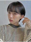 大人ボブ/ストレート/グレージュカラー/前髪/髪質改善[登戸]