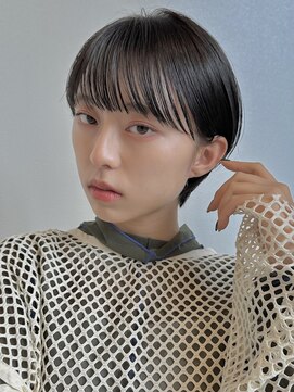 イミ(imi) 大人ボブ/ストレート/グレージュカラー/前髪/髪質改善[登戸]