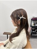 巻き髪/ヘアセット/ヘアアレンジ/結婚式お呼ばれヘア