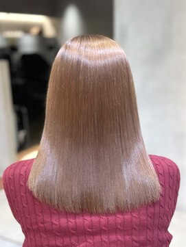 リール 銀座(R'EEL) マロンベージュ/ボブ/前髪/レイヤー/小顔/髪質改善/縮毛矯正銀座