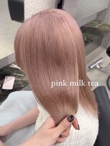 ペレ 栄店(PELE) 黒髪/クラゲヘアー/オリーブグレー/小顔/ココアベージュ/栄