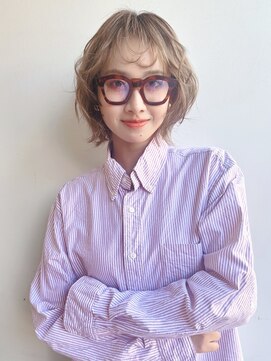 セイドット リー(Say. Ree) Say.ショートボブヘーゼルグレージュグランマッシュ表参道青山