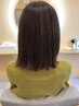 小顔似合わせカット+白髪ぼかし