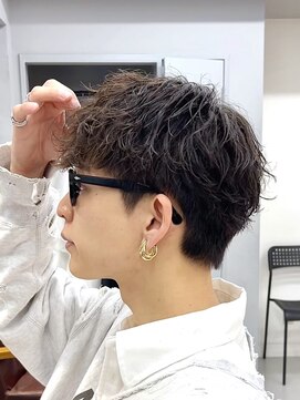アンサー 渋谷(ANSWER) ルーズショートスパイキーショート短髪ツーブロック