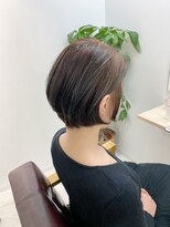 ジービージー(GBG)&nbsp;くびれショートボブ40代50代グレイカラー白髪染め白髪ぼかし