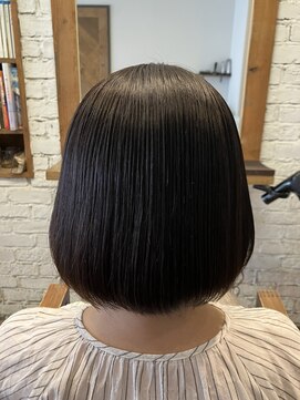 チェーロ(cielo) 自然にまとまる艶ボブ縮毛矯正