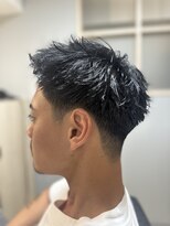 アンフレール&nbsp;メンズショートパーマ