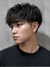 メンズカット+ニュアンスパーマ ¥10000