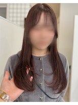 ジャミン 長嶺店(Jammin.)&nbsp;ツヤ感ブラウン×レイヤーカット