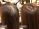 あくら 三宮(A cura)の写真/白髪を染めるだけでなく、艶やトップのボリューム感にも着目。大人女性のためのカラーファンタジー取扱店。