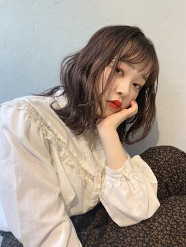 シー(cie) ペールピンクベージュミディ