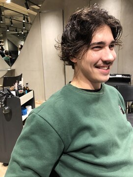 ビビト(bibito) bibito メンズウルフ　パーマ　ウェーブ