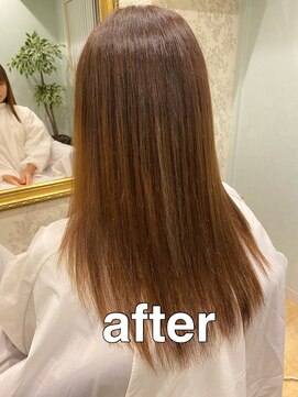 ミュゼ ドゥ アート(Musee du Art) 【髪質改善】艶やかワンカールグラレイヤー