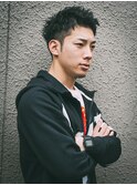 メンズ ソフトツイストアップバング