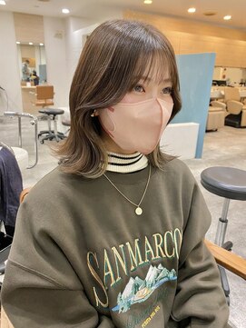 シェノン 武庫之荘(CHAINON) ボブ/ロブ/インナーカラー/地毛風酸性ストレート