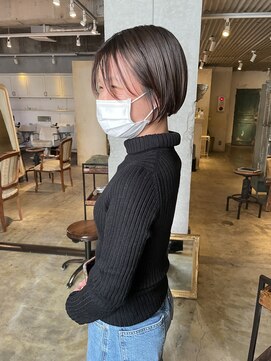 髪質改善と縮毛矯正の専門店 サンティエ(scintiller) ミニボブ