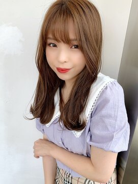 シエルバイアフロート(ciel by afloat) 〈藤間〉韓国フェミニン/ミルクティーベージュ