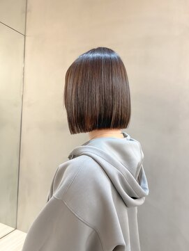 ロンドアジュール 横浜(Lond azur) 【阿部もえる】地毛風ストレート髪質改善