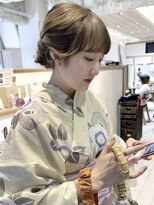 プラグ バイ ネオリーブ(plug by neolive)&nbsp;デザインカラー×髪質改善 [髪質改善/縮毛矯正]韓国T