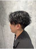 大人漢巻きパーマ