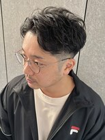 ニアウ 太田店(Niau)&nbsp;メンズパーマニュアンスパーマ波巻きパーマツイストスパイラル